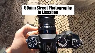 50mm Street Photography in Lissabon