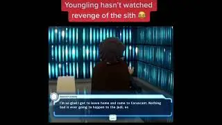 Youngling hasnt watched Revenge of the Sith 