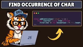 How to Find Number of Occurrences of a Character in a String in Javascript