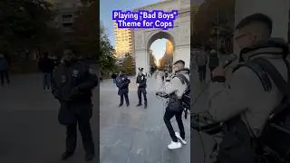 Playing BAD BOYS theme song for Cops!👮‍♂️😂