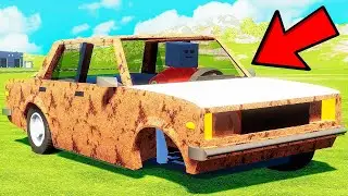 ОТРЕМОНТИРОВАЛИ СТАРЫЙ ЖИГУЛЬ! ЛЕГО ТАЧКА НА ПРОКАЧКУ В BRICK RIGS! БИТВА ПОСТРОЕК В БРИК РИГС