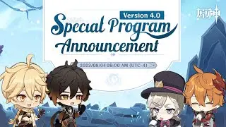 CONFIRMED!! Version 4.0 SPECIAL PROGRAM and 300 Primogems Code  And Rerun Banners - Genshin Impact
