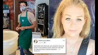 Drunken Progressive: Starbucks Barista Refuses to Serve Karen That Wasn't Wearing a Mask.