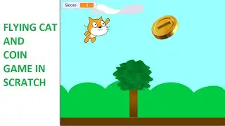 How to make a Flying Game in scratch | cat flying Game full tutorial | CAT FLYING GAME IN SCRATCH