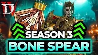 S-TIER! Bone Spear Season 3 Necromancer Build Guide - Diablo 4