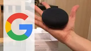 90 second Unboxing - Google Home Mini Charcoal