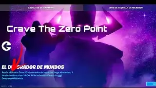 Secret Message In Spanish News Tab “Crave The Zero Point” || Fortnite Galactus Event (Zero Point)