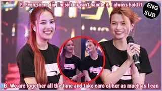 [FreenBecky] Becky can't take her eyes off to Freen