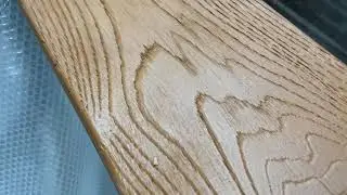 Tudorboard.com 200mm mock Tudor plank in Golden Oak RAL 8003)