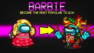 Turning Into EVIL BARBIE in Among Us!