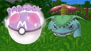 BUILDING THE GRASS GYM - Paradox SMP Pixelmon #2