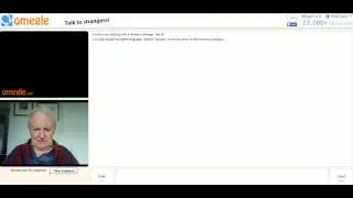 Troll Na Omegle #8 Tym razem tylko dziadziuś ;p