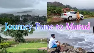 Pune To Murud Janjira | Pune To Murud Janjira Via Tamhini Ghat | #murudjanjira #vlog #murud #beach