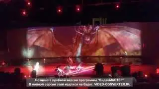 Шоу с драконом