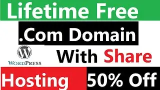 Get Lifetime FREE .Com Domain With Web Hosting | Best Offer 2022 Hosting & Domains | AmbitionHost