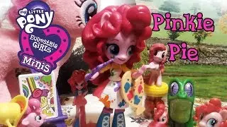 Обзор на фигурку Equestria Girls Minis - Pinkie Pie (Splashy Art Class Set)