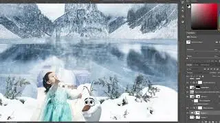 Manipulação capa Frozen