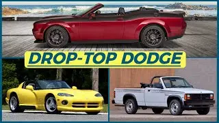 Top 5 Dodge Convertible Models -  (Challenger, Viper, Dakota, & MORE!)
