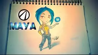 Speed-Drawing | MAYA (Chibi) - Borderlands 2
