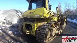 Replacing the chassis on a TM10 dst ural ch2 bulldozer, track rollers, idler segments