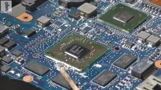Toshiba L850 замена видео чипа 216-0833000