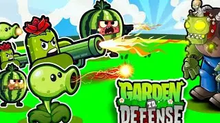Играю в защита сада 🧟