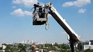 На съемках лотереи 