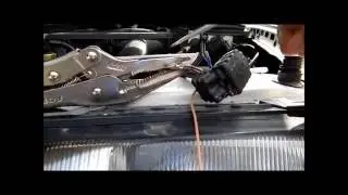 подключение туманок в бампере на w124 от е500