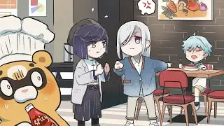 dumb moments genshin impact dubbed 😭😭😭😭😭#funny #yelan #qiqi#shenhe