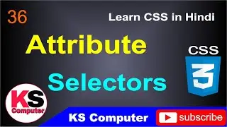 CSS Attribute Selectors (Advance Selectors)