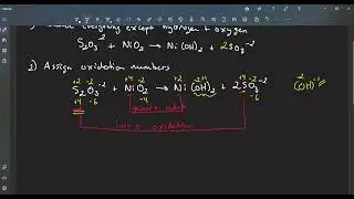 Balancing a Redox Reaction Using the Half Reaction Method