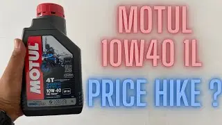Price Hike In Motul 10w40 1L Engine Oil in 2023 #motul #motulindia