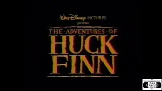 The Adventures of Huck Finn Trailer / Promo - 1993