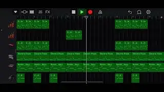GarageBand beat made from iPhone 