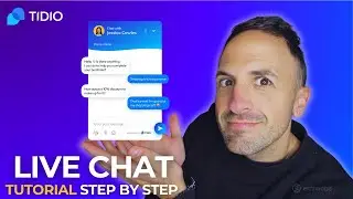 TIDIO Live chat WORDPRESS  - How to SETUP Tidio First time? ✅