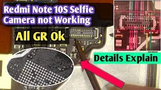 Redmi Note 10s Selfie Camera Not Working | Details Explain by Yagnesh Mobile Repair||