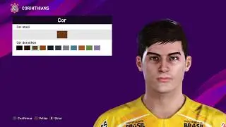 EDIT FACE MATHEUS DONELLI PES 2020