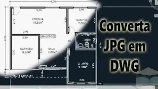 Converta JPG em DWG - arquitetadas 004 - dica de cad