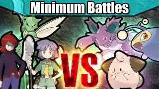 How many Pokemon beat Bugsy without Optional Battles? - Episode 3