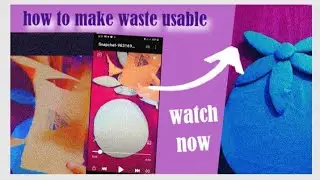 #how #getfit of #waste | #learn #recycling  #wastetowonder  #wastematerialcraft