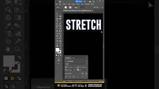 TUTORIAL STRETCH TEXT EFFECT DI ADOBE ILLUSTRATOR