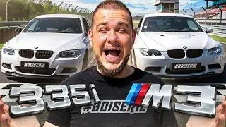 J'affronte ma 335i prépa contre ma M3 E92