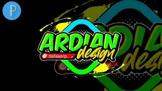 Cara membuat logo nama di PIXELLAB//by.DIAN Ardian