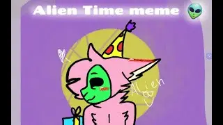 Alien Time//Animation meme 👽🐰💚{Gift for Jungkook's Bday}•[Flipaclip and KineMaster]•