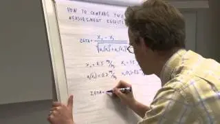 12. Comparing measurement results using measurement uncertainty estimates