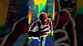 Epic Spider-Verse 3D Animation - Check It Out! 🕸️⚡#shorts #viral #spiderman