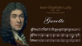 Jean Baptiste Lully. Gavotte
