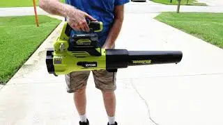 Ryobi 40V Blower - Short Review Model RY40207BTLVNM