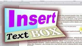 cara membuat text box di microsoft office word 2010