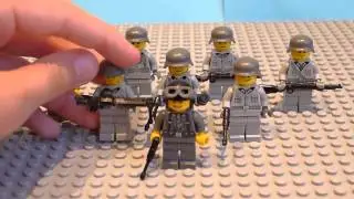 Обзор на мою лего немецкую армию | Lego ww2